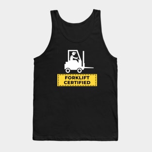 Forklift Certified Tank Top